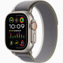 Часы Apple Watch Ultra 2 Titanium case 49mm with Trail Loop green/gray S/M (MRF33)