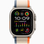 Часы Apple Watch Ultra 2 Titanium case 49mm with Trail Loop orange/beige M/L (MRF23/MRFM3)