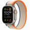 Часы Apple Watch Ultra 2 Titanium case 49mm with Trail Loop orange/beige S/M (MRF13)