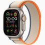 Часы Apple Watch Ultra 2 Titanium case 49mm with Trail Loop orange/beige M/L (MRF23/MRFM3)