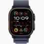 Годинник Apple Watch Ultra 2 (2024) Black Titanium case 49mm with Alpine Loop navy S (MYTF3)