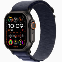 Годинник Apple Watch Ultra 2 (2024) Black Titanium case 49mm with Alpine Loop navy S (MYTF3)
