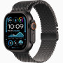 Часы Apple Watch Ultra 2 (2024) Black Titanium case 49mm with Black Titanium Milanese Loop L (MX5V3)