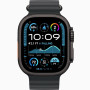 Часы Apple Watch Ultra 2 (2024) Black Titanium case 49mm with Ocean Band black (MX4P3)