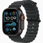 Часы Apple Watch Ultra 2 (2024) Black Titanium case 49mm with Ocean Band black (MX4P3)