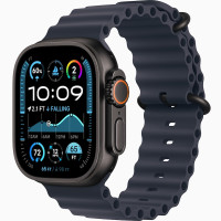 Годинник Apple Watch Ultra 2 (2024) Black Titanium case 49mm with Ocean Band navy (MYPA3)