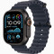 Часы Apple Watch Ultra 2 (2024) Black Titanium case 49mm with Ocean Band navy (MYPA3)