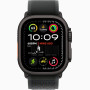 Часы Apple Watch Ultra 2 (2024) Black Titanium case 49mm with Trail Loop black M/L (MX4V3)