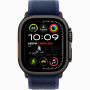 Часы Apple Watch Ultra 2 (2024) Black Titanium case 49mm with Trail Loop blue M/L (MYQ83)