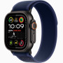 Часы Apple Watch Ultra 2 (2024) Black Titanium case 49mm with Trail Loop blue M/L (MYQ83)
