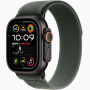 Часы Apple Watch Ultra 2 (2024) Black Titanium case 49mm with Trail Loop green M/L (MYQ43)