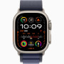 Годинник Apple Watch Ultra 2 (2024) Natural Titanium case 49mm with Alpine Loop navy M (MXMY3)