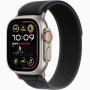 Часы Apple Watch Ultra 2 (2024) Natural Titanium case 49mm with Trail Loop black S/M (MXTQ3)
