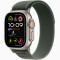 Часы Apple Watch Ultra 2 (2024) Natural Titanium case 49mm with Trail Loop green M/L (MXTP3)
