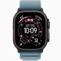 Годинник Apple Watch Ultra 3 (2025) Black Titanium case 49mm with Alpine Loop light blue S (MG9K4)