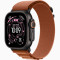 Часы Apple Watch Ultra 3 (2025) Black Titanium case 49mm with Alpine Loop terra cotta S (MG9D4)