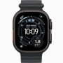 Часы Apple Watch Ultra 3 (2025) Black Titanium case 49mm with Ocean Band black (MF0J4)