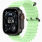 Часы Apple Watch Ultra 3 (2025) Black Titanium case 49mm with Ocean Band neon green (MGCL4)