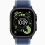 Годинник Apple Watch Ultra 3 (2025) Black Titanium case 49mm with Trail Loop blue / bright blue S/M (MG9Q4)