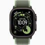 Часы Apple Watch Ultra 3 (2025) Black Titanium case 49mm with Trail Loop green / neon S / M (MG9N4)