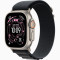 Часы Apple Watch Ultra 3 (2025) Natural Titanium case 49mm with Alpine Loop black S (MFTE4)
