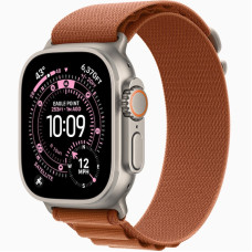 Часы Apple Watch Ultra 3 (2025) Natural Titanium case 49mm with Alpine Loop terra cotta M (MFTC4)