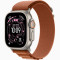 Часы Apple Watch Ultra 3 (2025) Natural Titanium case 49mm with Alpine Loop terra cotta L (MFTD4)