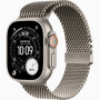 Часы Apple Watch Ultra 3 (2025) Natural Titanium case 49mm with Natural Titanium Milanese Loop L (MF0E4)