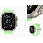 Часы Apple Watch Ultra 3 (2025) Natural Titanium case 49mm with Ocean Band neon green (MGCF4)
