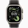 Часы Apple Watch Ultra 3 (2025) Natural Titanium case 49mm with Trail Loop black / charcoal M/L