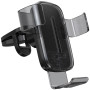Автодержатель с беспроводной зарядкой Baseus Explore Gravity Car Mount 15W black