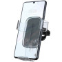 Автодержатель с беспроводной зарядкой Baseus Explore Gravity Car Mount 15W transparent