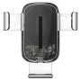 Автодержатель с беспроводной зарядкой Baseus Explore Gravity Car Mount 15W transparent