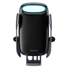 Автотримач з бездротовою зарядкою Baseus Milky Way Electric Bracket black