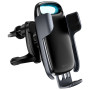Автотримач з бездротовою зарядкою Baseus Milky Way Electric Bracket black