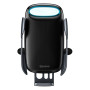Автотримач з бездротовою зарядкою Baseus Milky Way Electric Bracket black