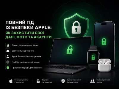 Повний гід із безпеки Apple: як захистити свої дані, фото та акаунти