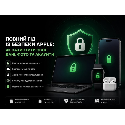 Повний гід із безпеки Apple: як захистити свої дані, фото та акаунти
