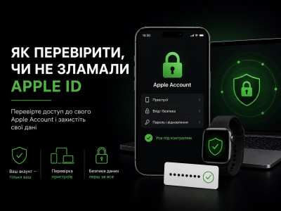 Як перевірити, чи не зламали Apple ID: повний гід із перевірки безпеки