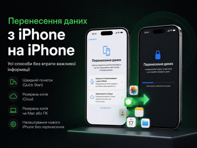 Перенесення даних з iPhone на iPhone: як правильно перенести інформацію та не втратити важливі дані