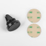 Автодержатель Hoco CA47 Metal Magnetic магнитный black