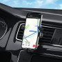 Автодержатель Hoco CA102 Manner black/silver