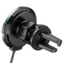 Автотримач з бездротовою зарядкою Hoco CW42 black