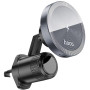 Автотримач з бездротовою зарядкою Hoco HW6 Vision Metal Magnetic black