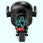 Автодержатель с беспроводной зарядкой Usams US-CD132 Automatic Coil Induction 15W (Air Vent) black