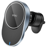 Автодержатель с беспроводной зарядкой WIWU CH-315 black