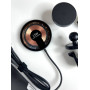 Автотримач з бездротовою зарядкою MagSafe T09 15W black