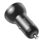 Автомобільний зарядний пристрій Baseus Digital Display Dual USB 4.8A Car Charger 24W tarnish