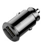 Автомобільний зарядний пристрій Baseus Grain (2USB 3.1A) black