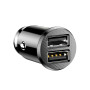 Автомобільний зарядний пристрій Baseus Grain (2USB 3.1A) black